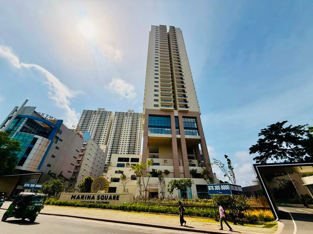 Marina Square Uptown Colombo luxury high-rise waterproofing