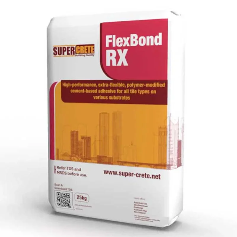 SUPER-CRETE FlexBond RX tile adhesive