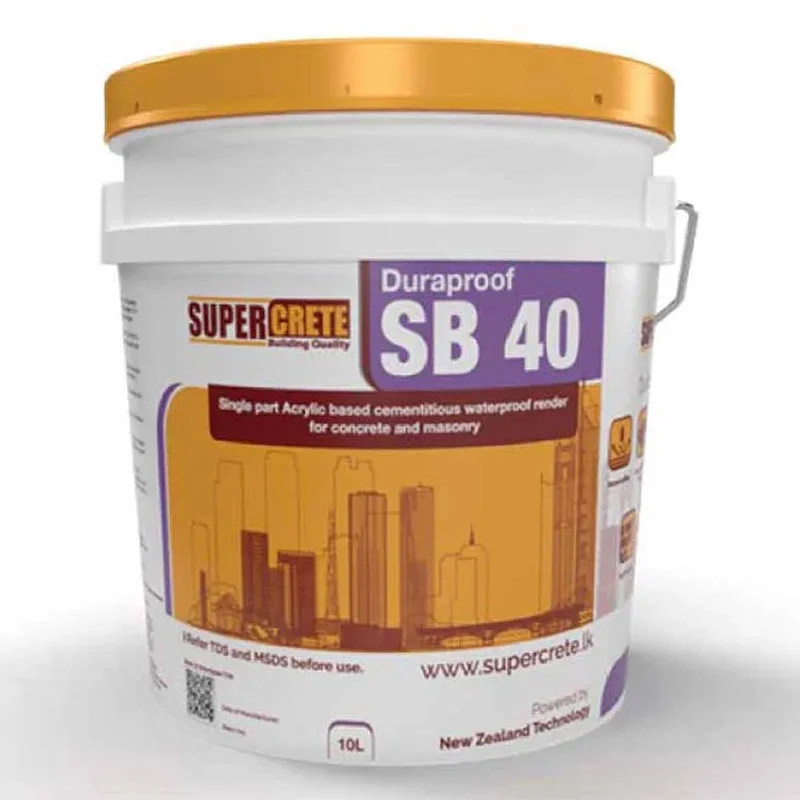 SUPER-CRETE Duraproof-SB40 bonding and waterproofing admixture