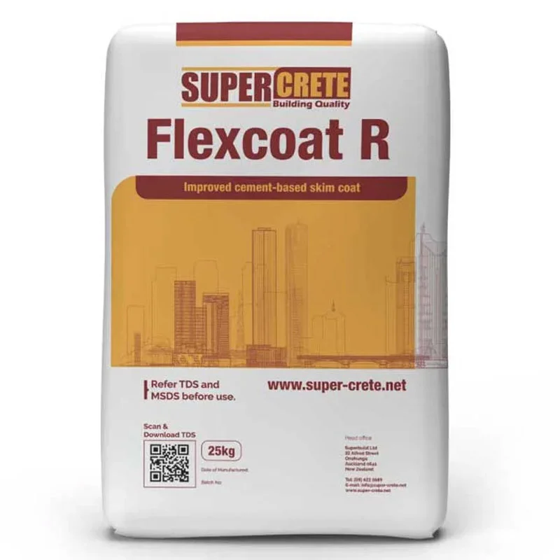 SUPER-CRETE Flexcoat R cement-based skim coat