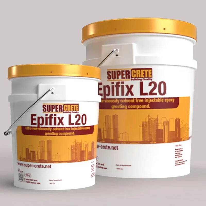 SUPER-CRETE Epifix L20 low viscosity epoxy grout