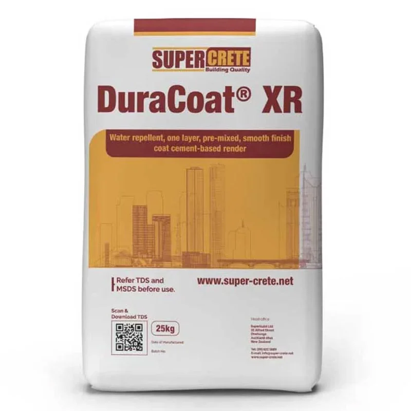 SUPER-CRETE DuraCoat XR water repellent cement-based render
