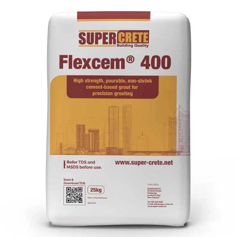 SUPER-CRETE Flexcem 400 precision cementitious grout